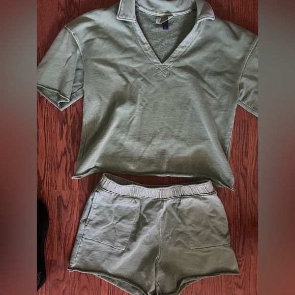 Universal Thread Pants - Green Matching Set